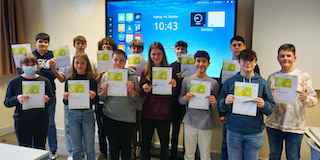 InformatikSchüler am AlbertEinsteinGymnasium auf Erfolgskurs